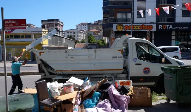 İstanbul Maltepe'de bayram temizliği
