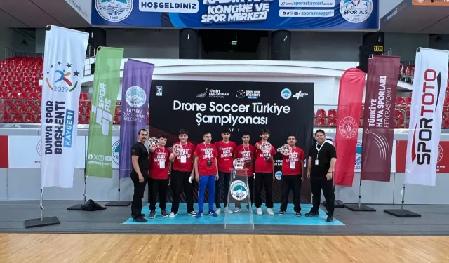 Kayseri'de Drone Soccer Türkiye Şampiyonası heyecanı