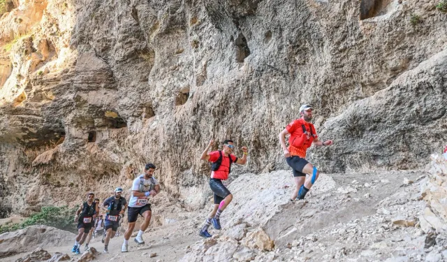 Mersin'de tarihin izinde koşuldu
