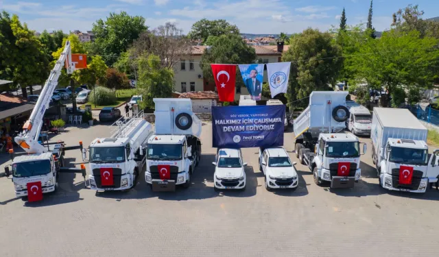 Muğla'da Milas Belediyesi araç filosunu güçlendiriyor