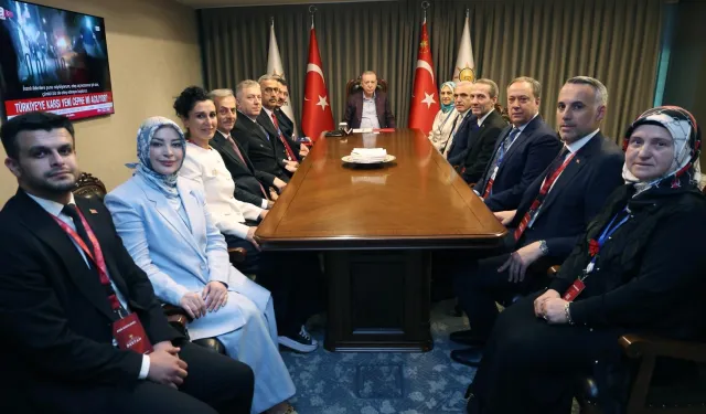 Cumhurbaşkanı Erdoğan, Sakarya heyetini kabul etti