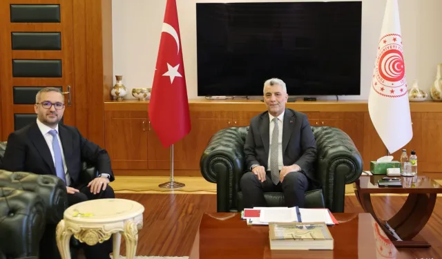 Bakan Bolat, TCMB Başkanı Karahan ile görüştü