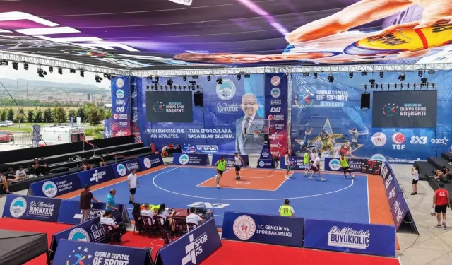 FIBA 3x3 Lite Quest 2026 Kayseri'de başladı