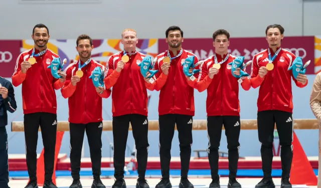 Altın madalyalı sporcudan Başkan Tugay'a ziyaret