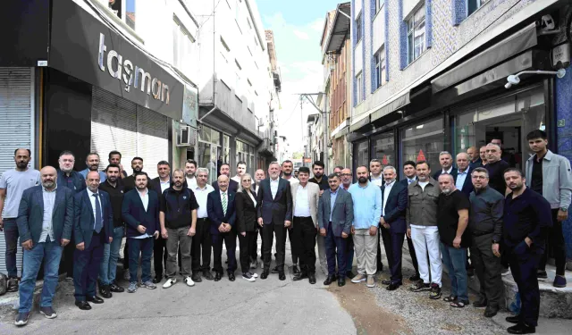 Başkan Burkay'dan ayakkabıcılara alım heyeti ve UR-GE müjdesi