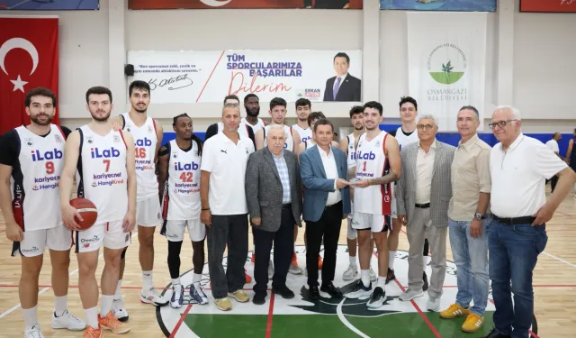 Başkan Erkan Aydın'dan basketbola tam destek