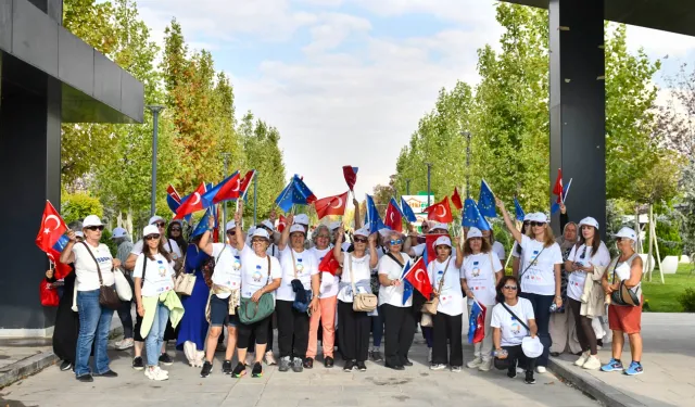 Başkentte kadınlar hareketlilik mesajı verdi