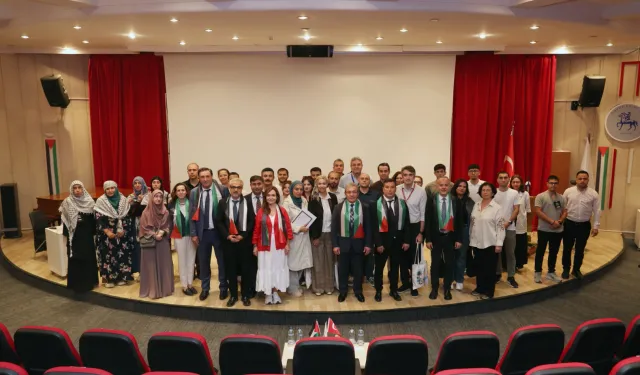 DEÜ'de Gazze için bilim ve dayanışma buluşması