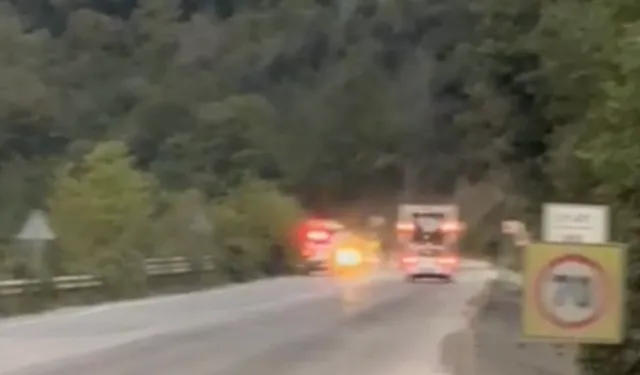 Düzce Yığılca yolunda trafik kazası: 2 yaralı