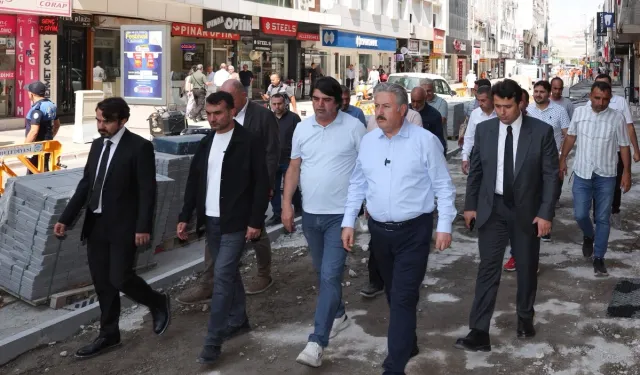 Kayseri Melikgazi'de şehir merkezine estetik dokunuş