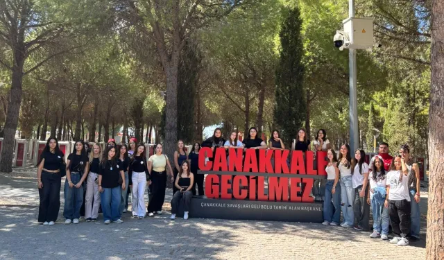 Keşanlı gençler Çanakkale'yi ziyaret etti