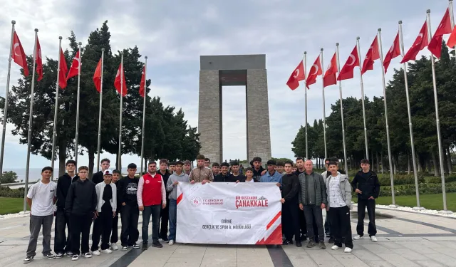 Keşanlı gençler tarihi yerinde soludu