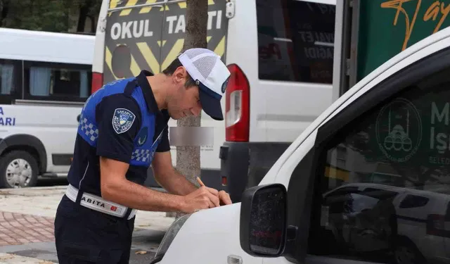 Sakarya Zabıtası'ndan okul servislerine denetim