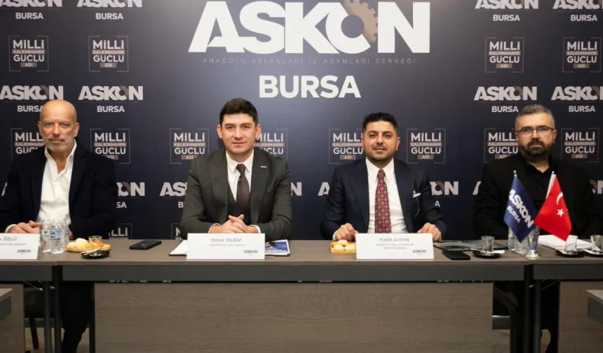 ASKON Bursa'dan enerji ve çevreye yönelik stratejik buluşma