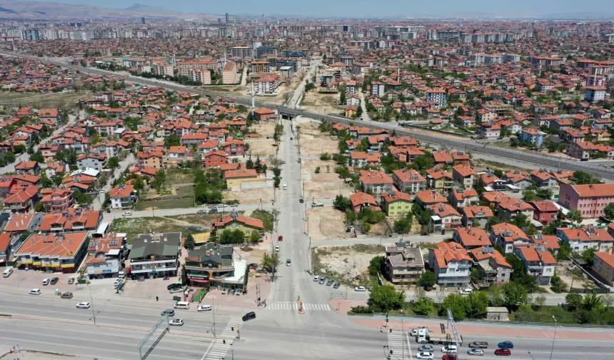 Konya Meram'da Hasanköy yeni çehreye kavuşuyor