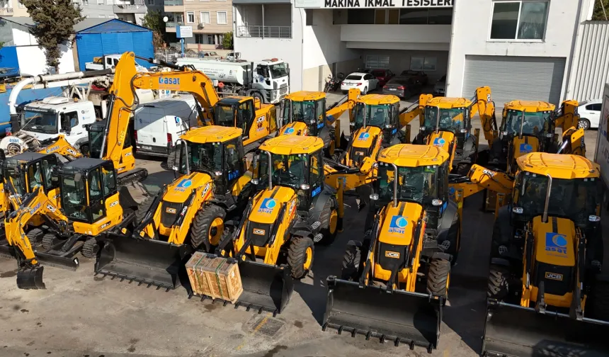 Antalya'da altyapı hizmetlerine 13 yeni araç