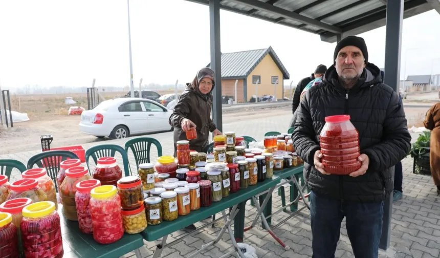 Kayseri Kocasinan'da son hasat yapıldı
