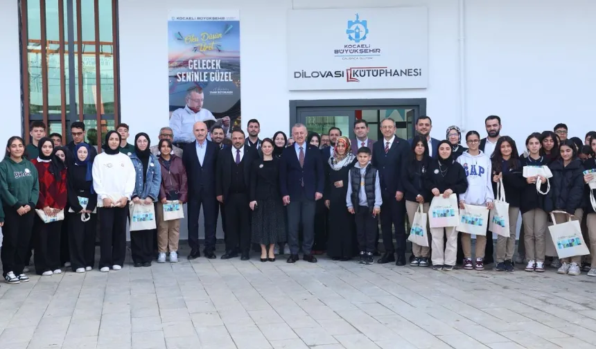 Kocaeli'de gençlere modern kütüphane vizyonu