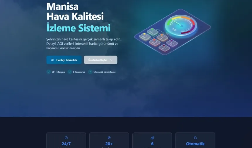 Manisa'da veri temelli çevre yönetiminde yeni dönem
