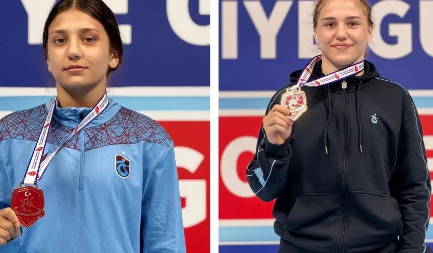 Trabzon Büyükşehir sporcularından madalya yağmuru