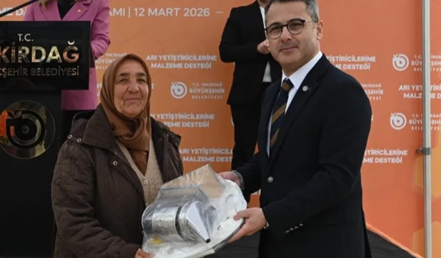 Tekirdağ'da arıcılığa Büyükşehir desteği