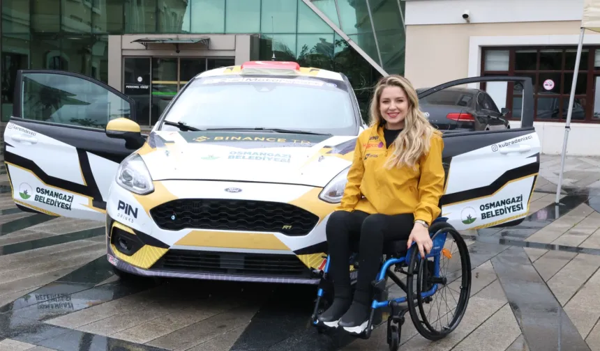 Dünyanın tek engelli Bursalı kadın ralli pilotu yeni zaferler peşinde