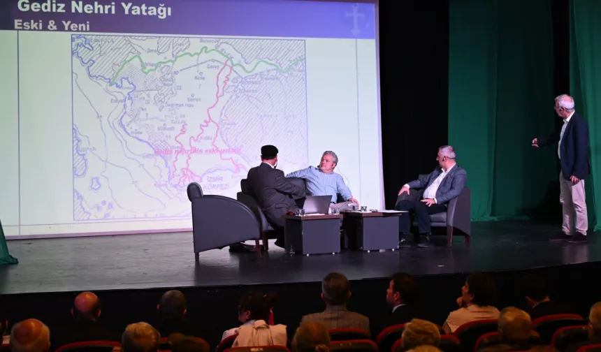 Manisa'da Gediz'in kirliliğine karşı farkındalık paneli