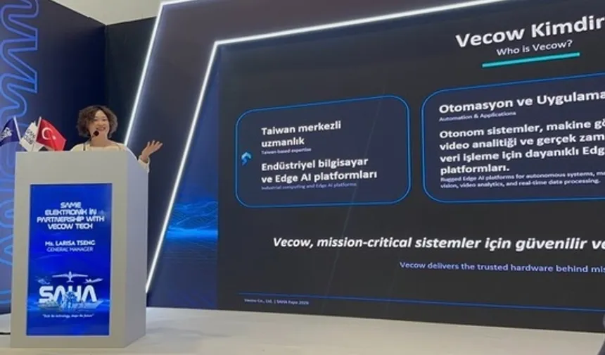 Vecow, SAHA Expo 2026'da Edge AI ve görev kritik bilgi işlem çözümlerini öne çıkardı