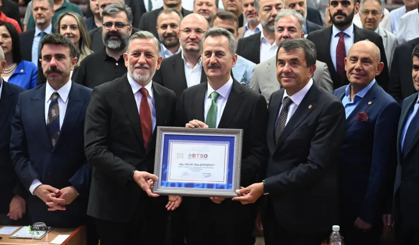 SSB Prof. Dr. Görgün Bursa'da iş dünyasıyla buluştu... Bursa'nın milli savunmaya katkısı artıyor