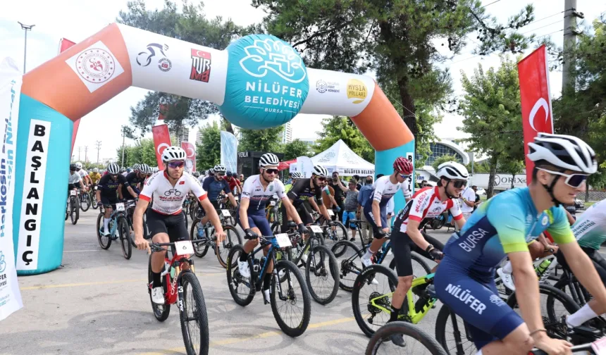 Bursa Mysia Yolları'nda dağ bisikleti maratonu