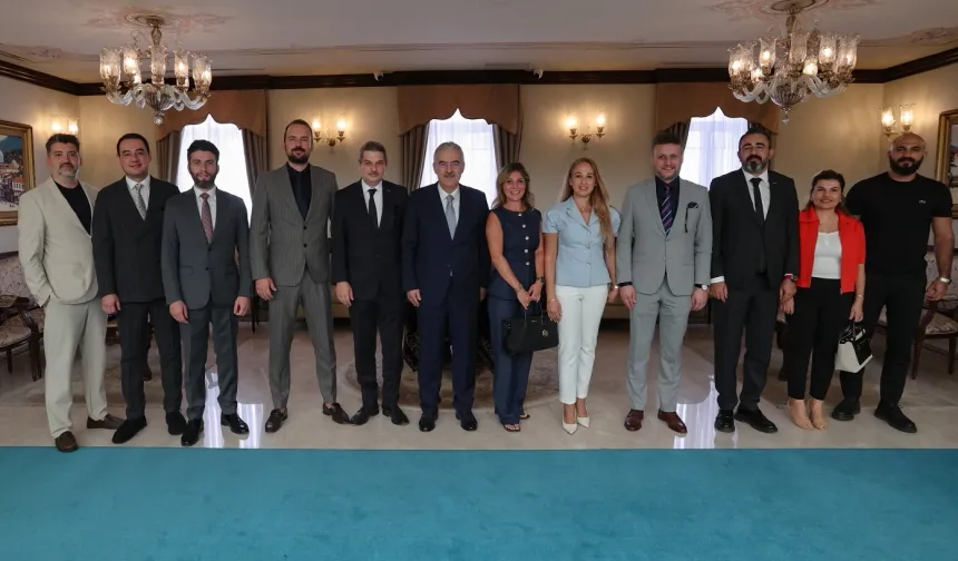 GESİAD'dan Vali Ayyıldız'a 35. yıl ziyareti