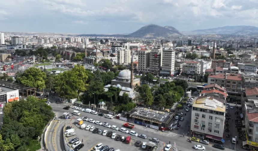 Kayseri Kocasinan'da Kurşunlu Camii'ne ek şadırvan