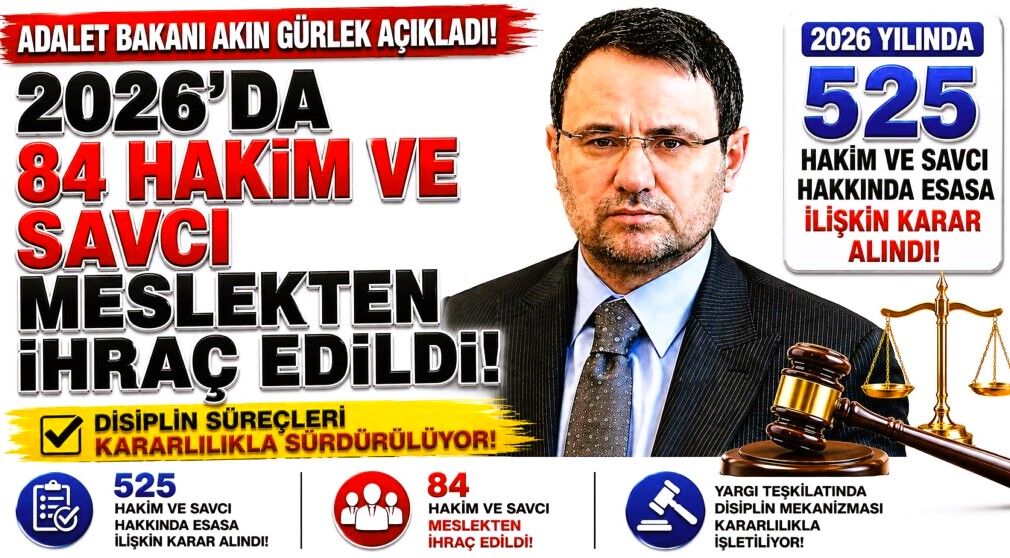 GÜRLEK: "HÂKİM VE SAVCIDA OLSANIZ HESAP VERECEKSİNİZ"